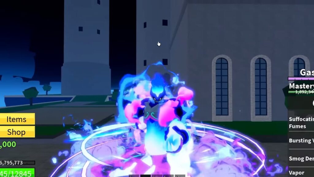 Blox Fruits Gas Fruit Showcase All Abilities And Transformation Blox Fruits Gas Fruit Showcase All Abilities And Transformation