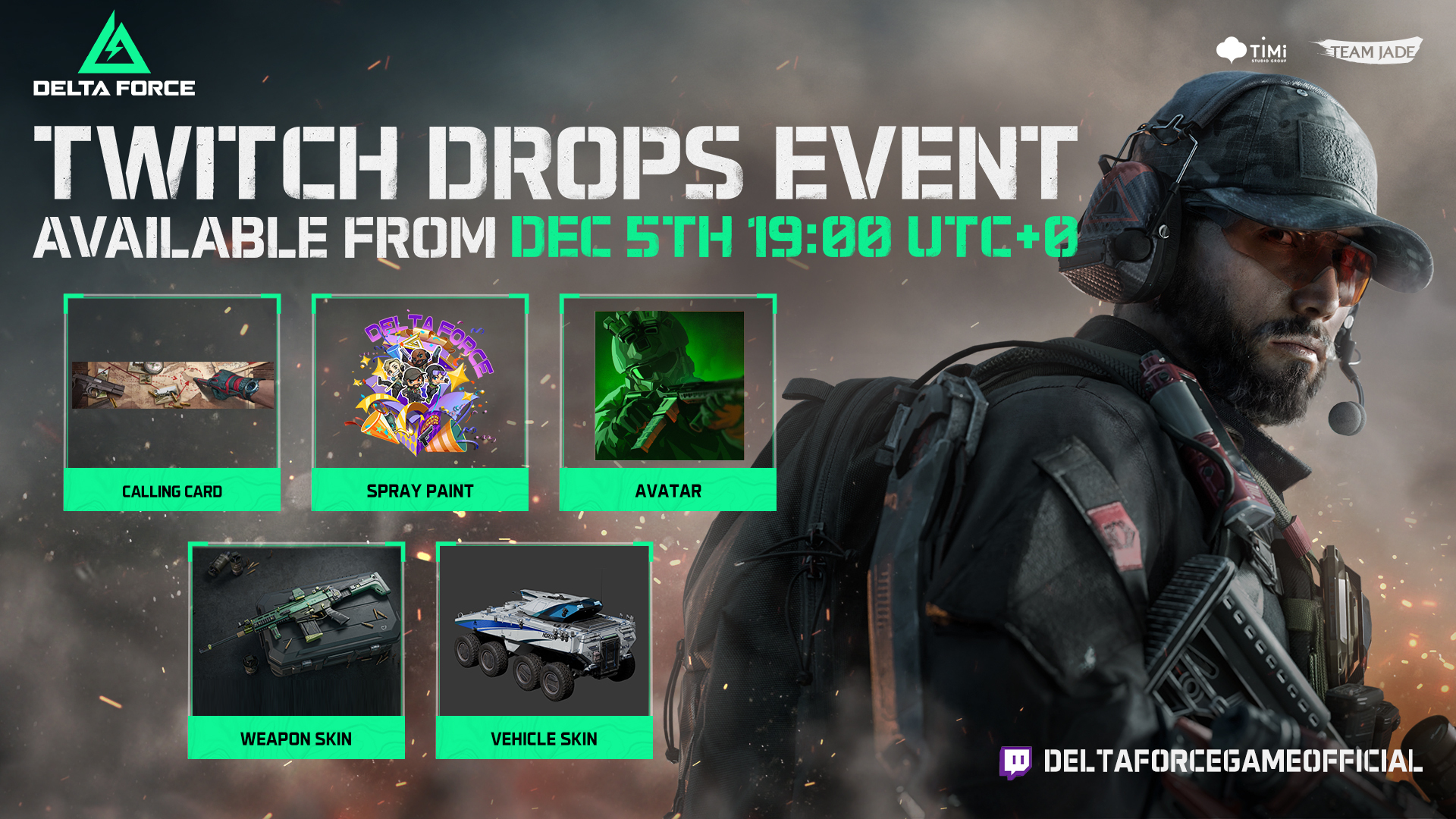 Delta Force Genesis Season, Store Bundles, and Twitch Drops Free to Player