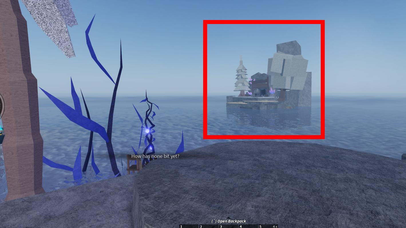 Fisch AFK Area location