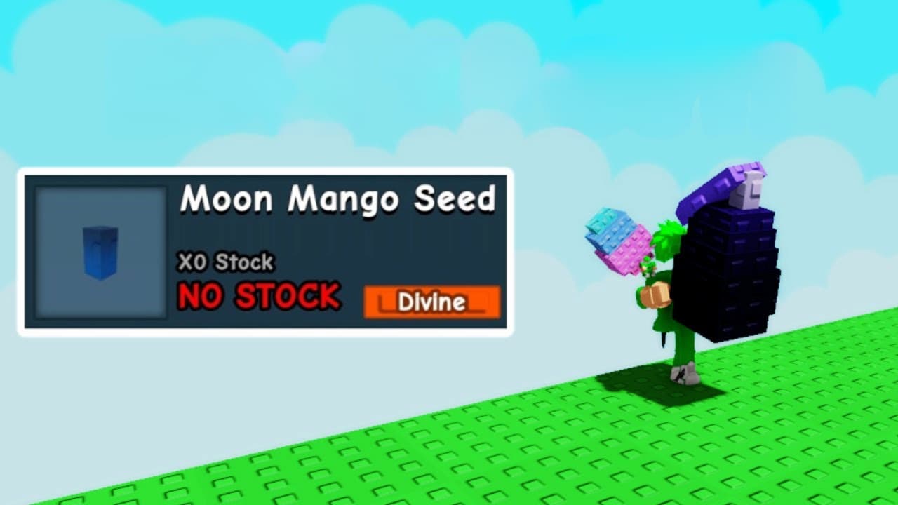 Grow a Garden Moon Mango: Glitch, Buff and Value