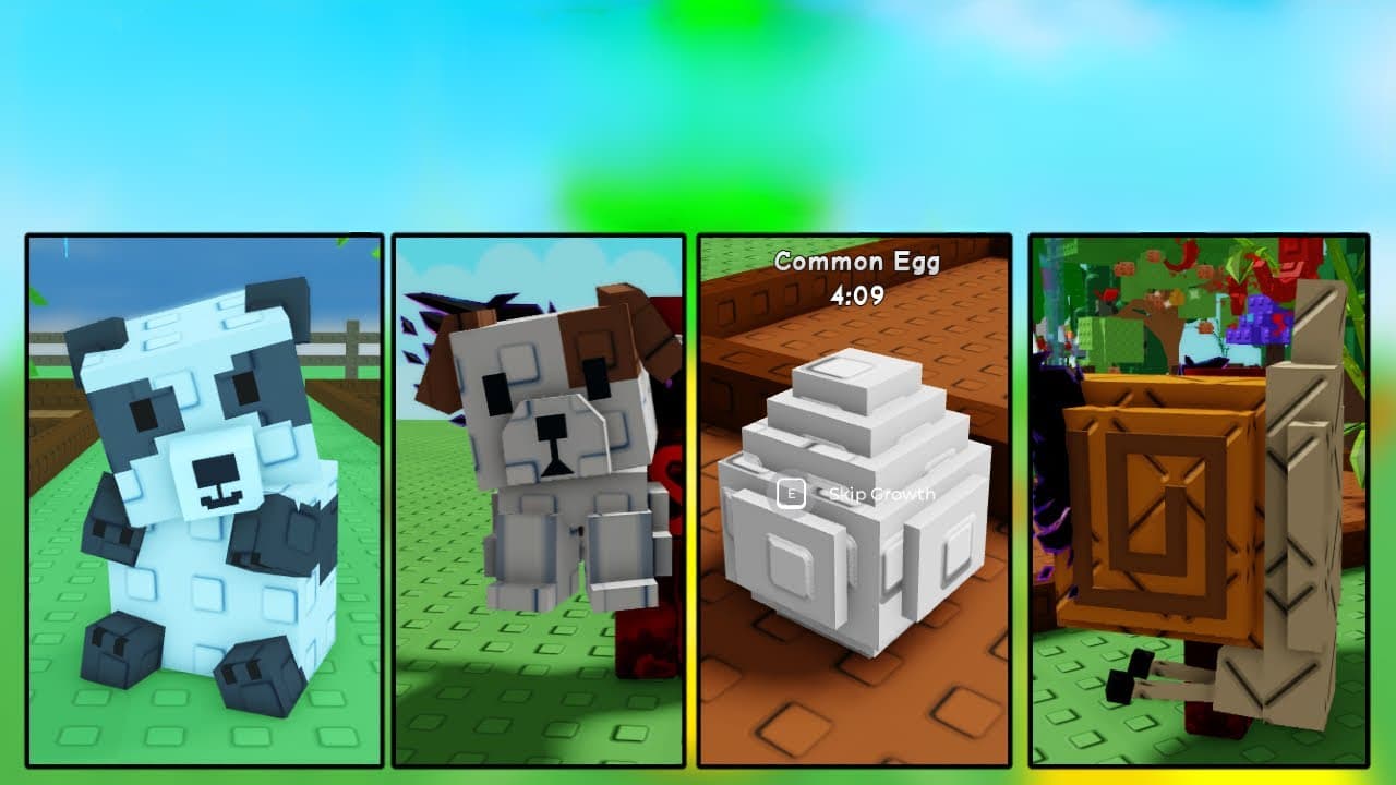 All Animal Pets in Grow a Garden and How To Get Them