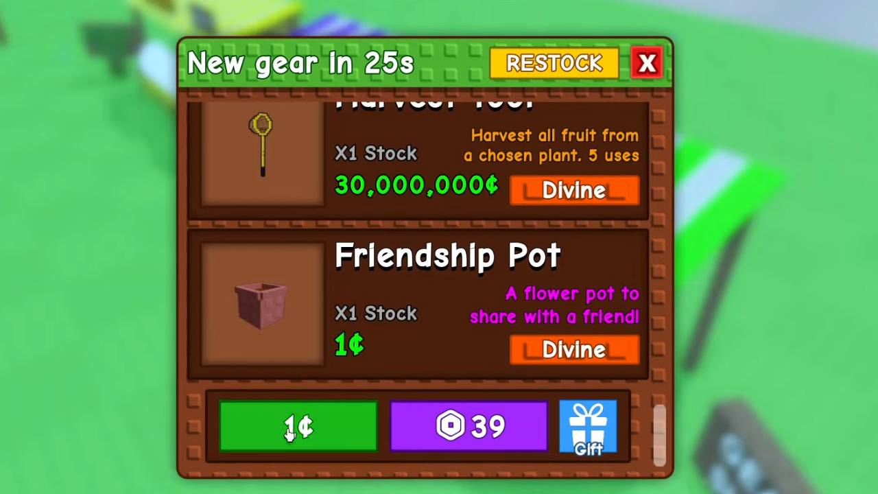 Grow a Garden: How To Get and Link Friendship Pot