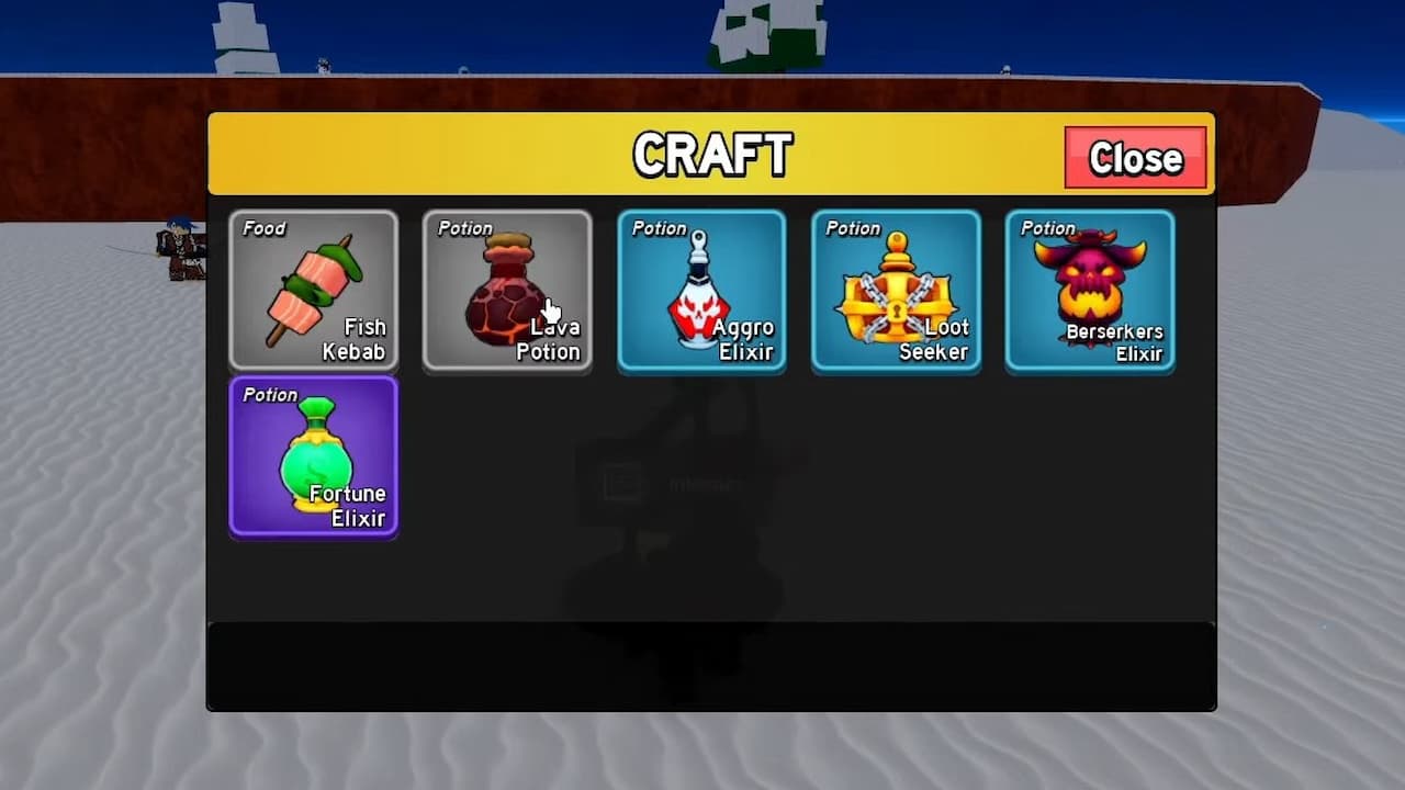 Blox Fruits Lava Potion Guide: Recipe, Location, More